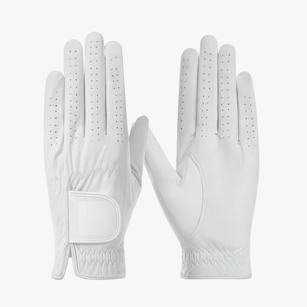 PAKNADA Sheep Skin Leather Golf Gloves Strong Grip, Breathable Durable Comfort